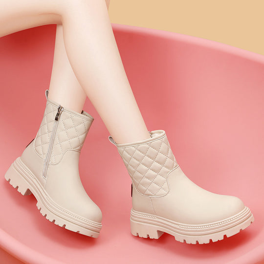 Damen Winterboots mit weichem Innenfutter und robustem Außenmaterial EB