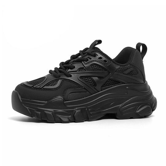 Damen Sportliche Sneakers mit atmungsaktiver Netzstruktur und rutschfester Sohle EB