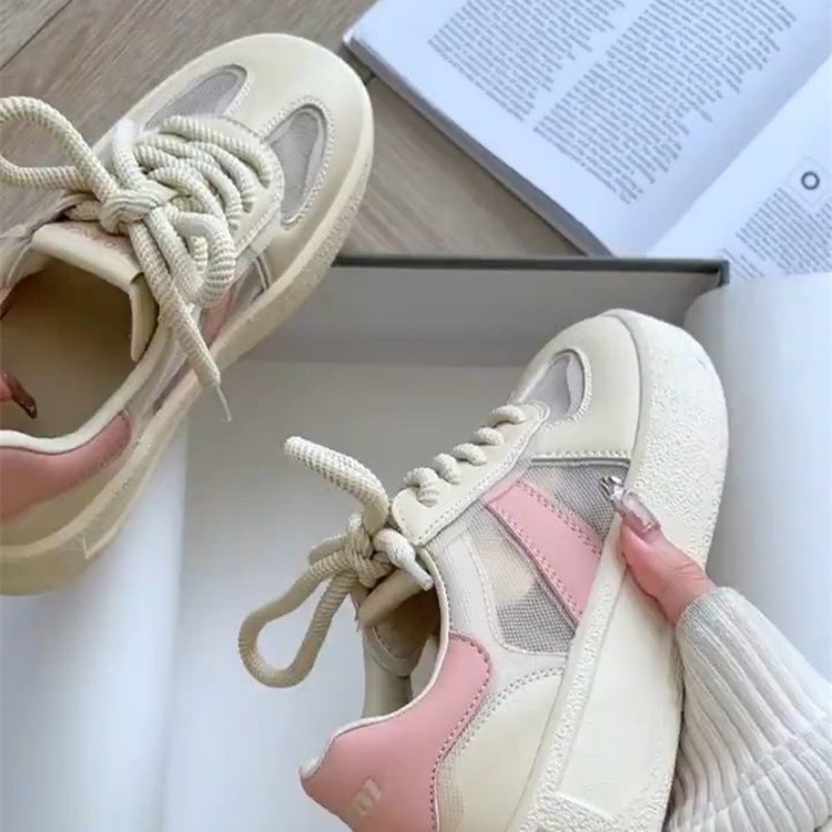 Damen Sneakers mit atmungsaktiver Mesh-Oberfläche und elegantem Design EB