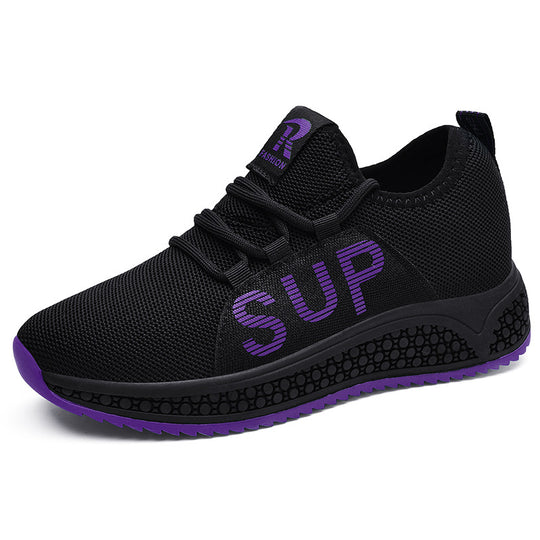 Damen Sportliche Sneakers mit atmungsaktiven Eigenschaften und rutschfester Sohle EB