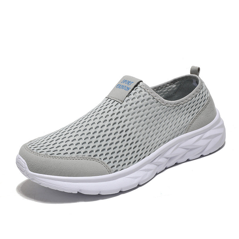 Damen Atmungsaktive Slip-On Sportschuhe mit elastischem Einschlupf EB