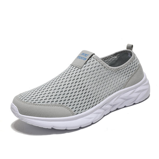 Damen Atmungsaktive Slip-On Sportschuhe mit elastischem Einschlupf EB