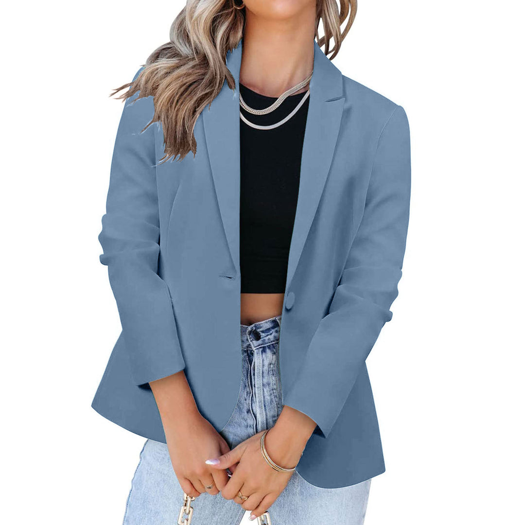 Damen Eleganter Blazer mit modernem Schnitt und praktischen Taschen EB