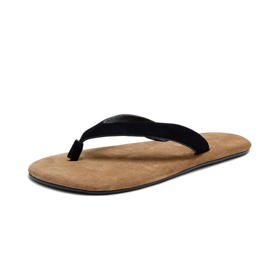 Damen Zehentrenner-Sandalen mit ergonomischem Fußbett und schmalem Riemendesign EB