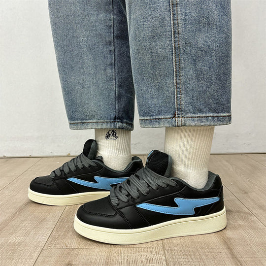 Damen sportliche Sneakers mit dämpfender Innensohle und klassischem Design EB