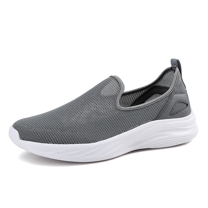 Damen Atmungsaktive Slip-On Sneakers mit flexiblem Design EB