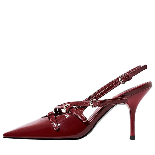 Damen elegante Slingback-Pumps mit stilvollen Akzenten EB