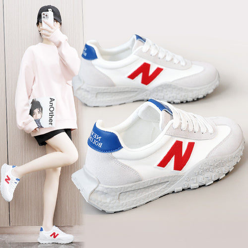 Damen Sportliche Lauf-Sneaker mit atmungsaktiver Obermaterialstruktur und rutschfester Sohle EB
