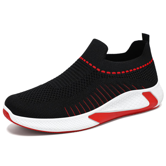 Damen Atmungsaktive Slip-On Laufschuhe mit flexiblem Mesh-Obermaterial EB
