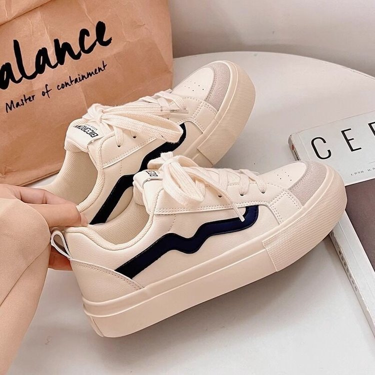 Damen Sportliche Sneaker mit modischem Design und dämpfender Sohle EB