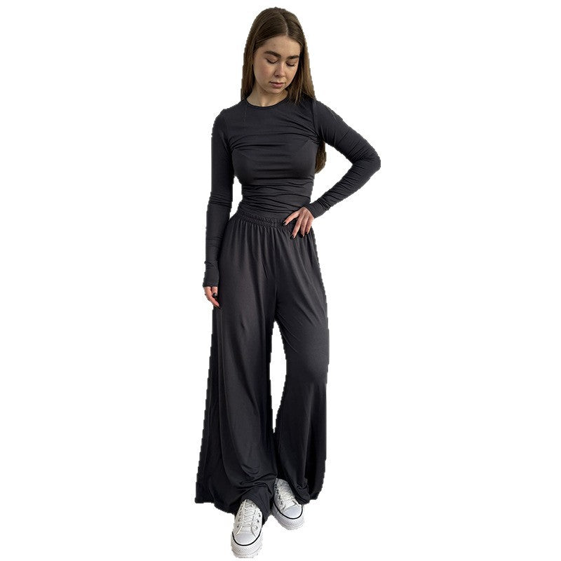 Damen Lässiges Sportoutfit mit weitem Schnitt EB