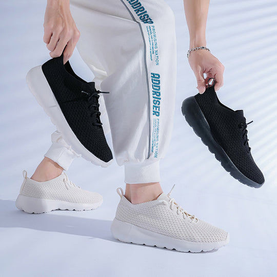 Damen Atmungsaktive SportSneakers mit flexiblem Strickdesign EB