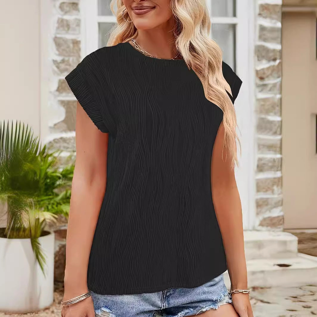 Damen Strukturierte Bluse EB