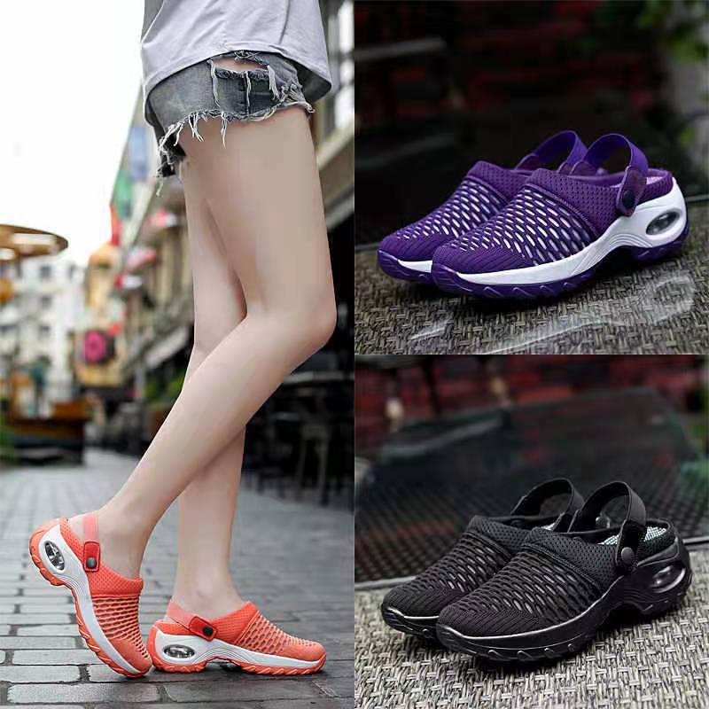 Damen Komfortable Outdoor Clogs mit atmungsaktiver Mesh-Oberfläche EB