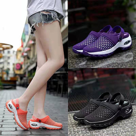 Damen Komfortable Outdoor Clogs mit atmungsaktiver Mesh-Oberfläche EB