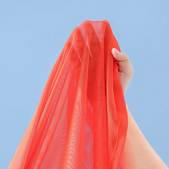 Damen Strandkleid mit transparentem Design und Längsstreifen EB