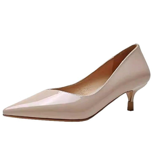 Damen elegante Slingback Pumps mit stilvollem Absatz EB
