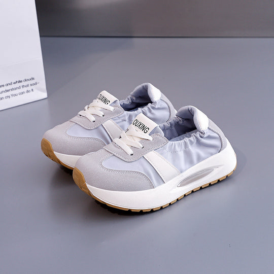 Damen Sportliche Sneaker mit elastischem Obermaterial und stoßdämpfender Sohle EB
