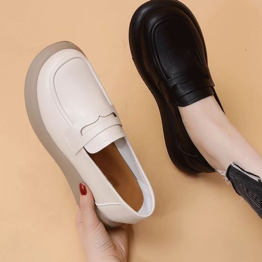 Damen elegante Mokassins mit weichem Innenfutter und rutschfester Sohle EB