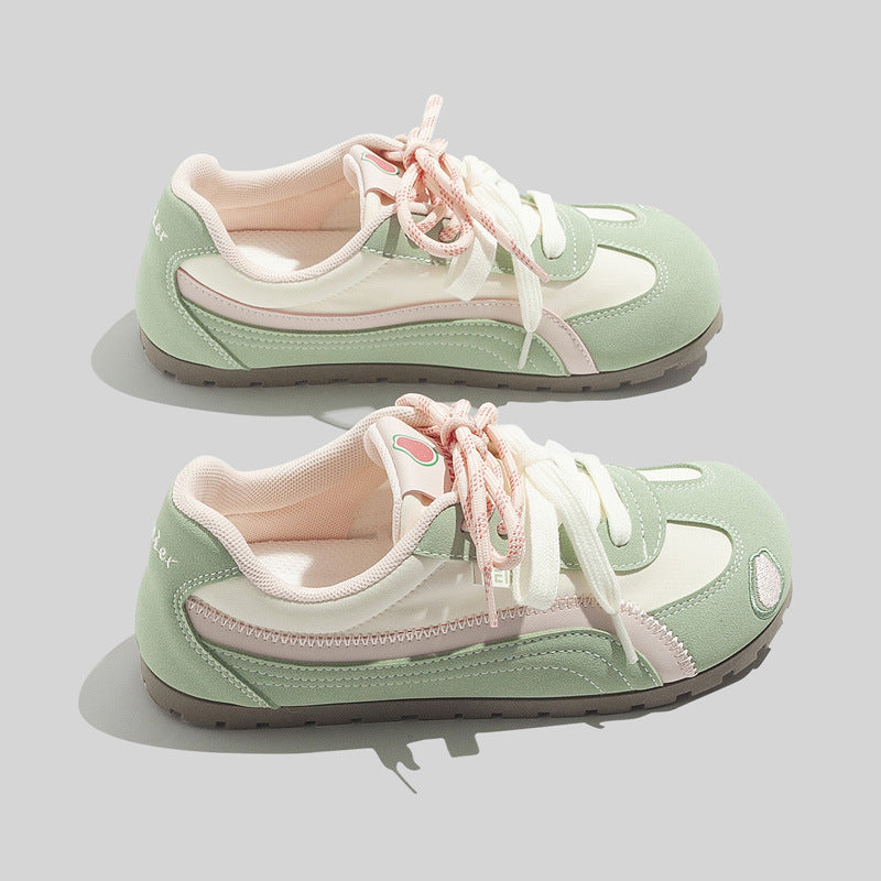 Damen Leichte und atmungsaktive Sneakers mit innovativen Schnürdetails EB