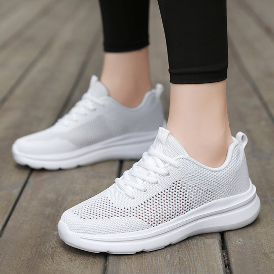 Damen Modische Laufschuhe mit atmungsaktiver Netzstruktur und flexibler Dämpfung EB