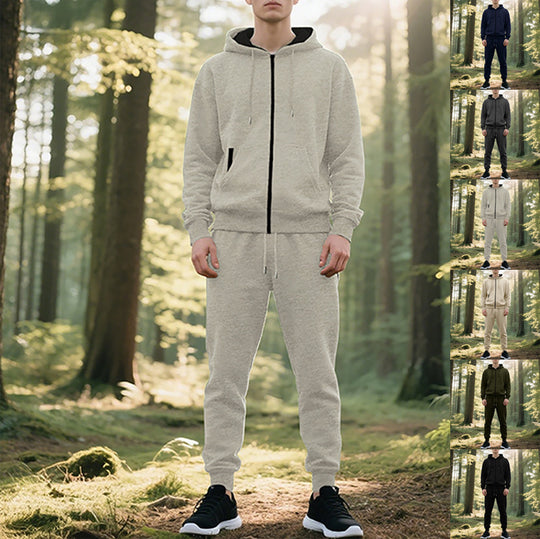 Herren sportlicher Hoodie und Jogginghose Set EB