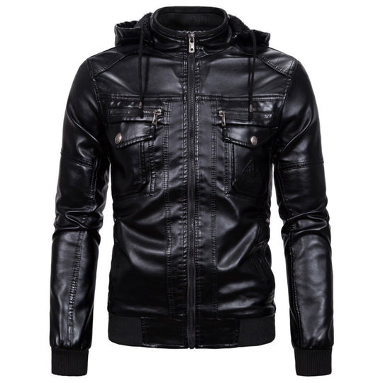 Herren jacke mit abnehmbarem Innenfutter und praktischen Taschen EB