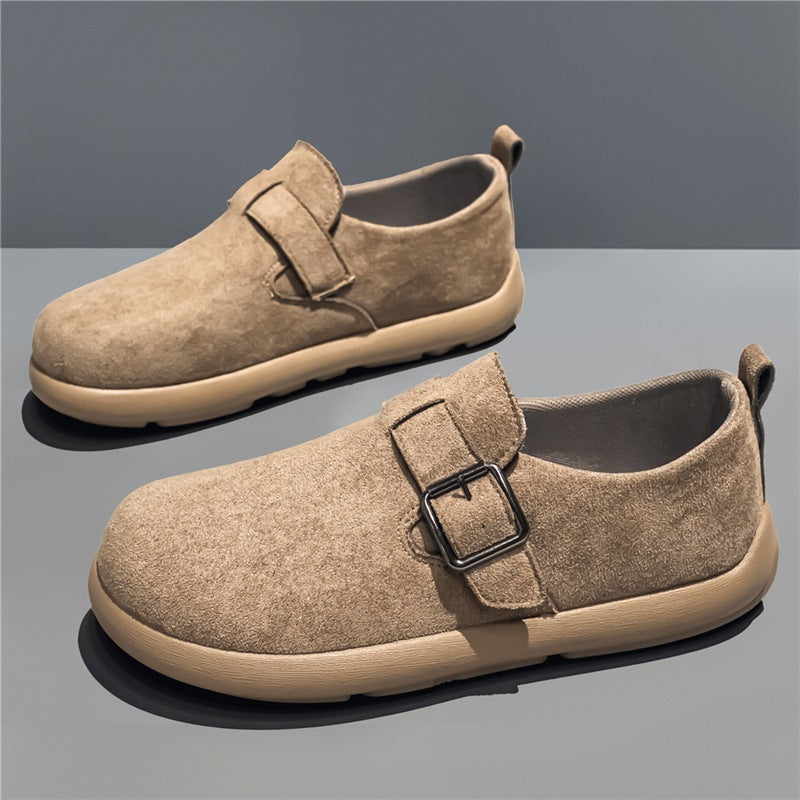 Damen modische Clogs mit verstellbarem Schnallenverschluss und rutschfester Sohle EB