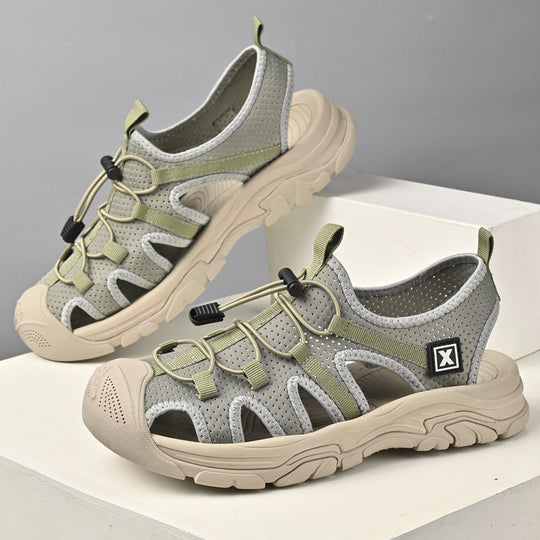 Damen Sportliche Outdoor-Sandalen mit rutschfester Sohle und atmungsaktivem Obermaterial EB