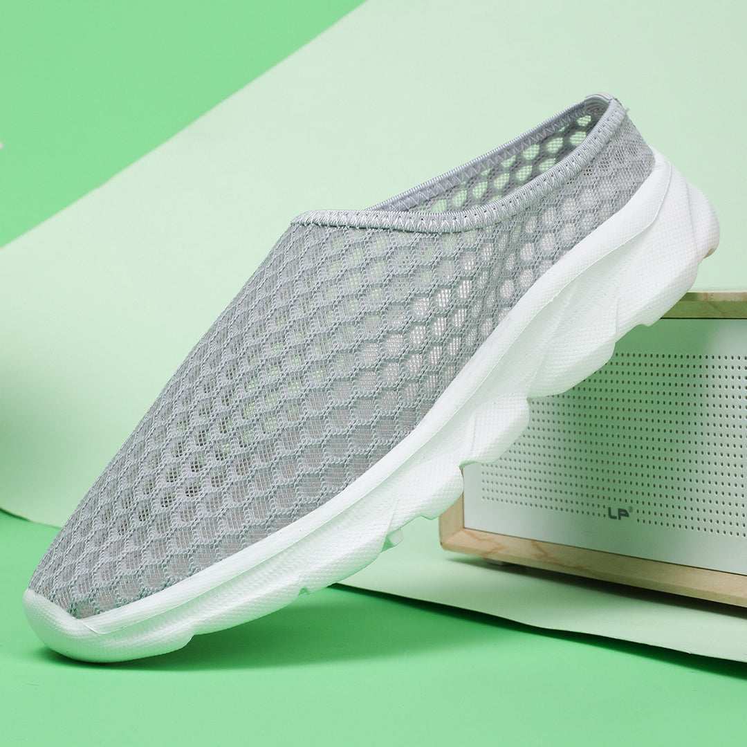 Damen Atmungsaktive Slip-On Sport-Schuhe mit flexiblem Netzdesign EB