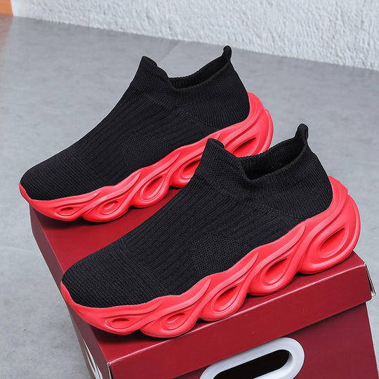 Damen Atmungsaktive High-Cut Sneakers mit innovativer Dämpfungstechnologie EB