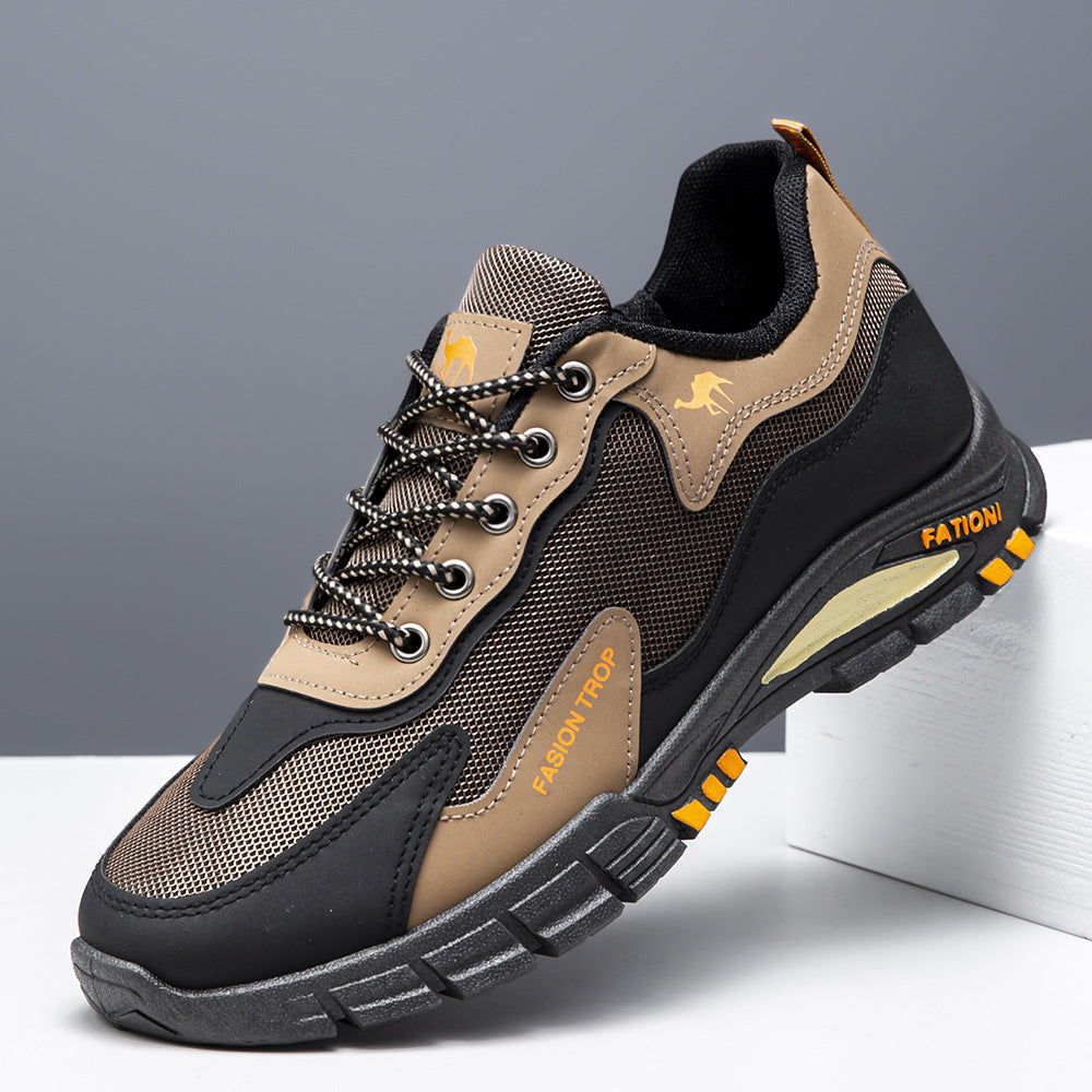 Herren Sportliche Freizeitsneaker mit atmungsaktiver Mesh-Oberfläche und rutschfester Sohle EB