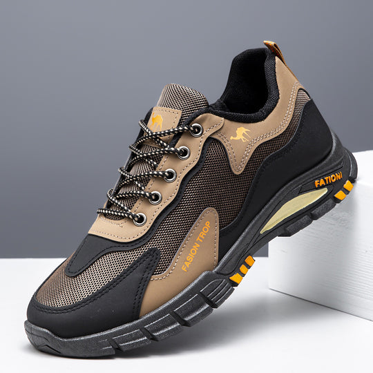 Herren Sportliche Freizeitsneaker mit atmungsaktiver Mesh-Oberfläche und rutschfester Sohle EB
