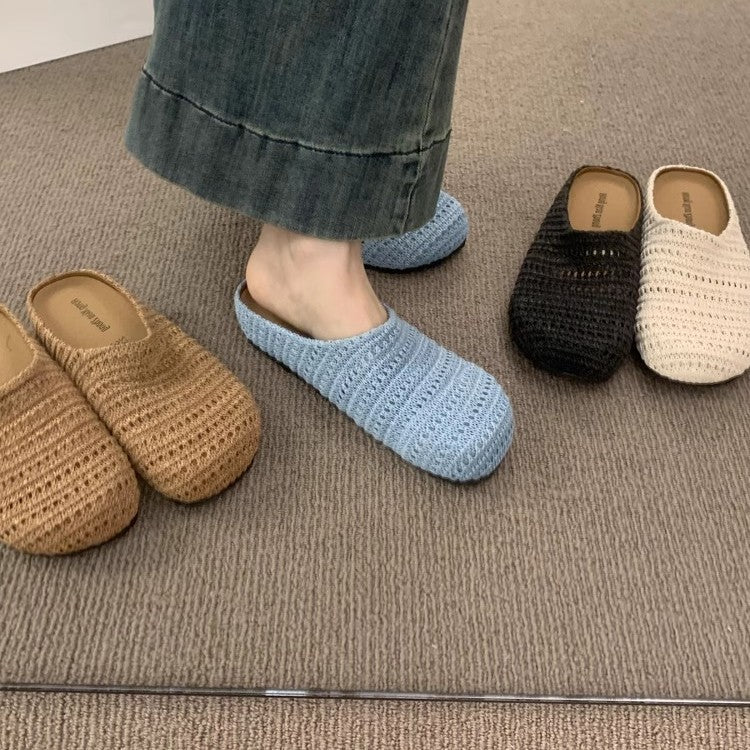 Damen Hausschuhe aus hochwertigem Textil mit rutschfester Sohle und ergonomischem Design EB