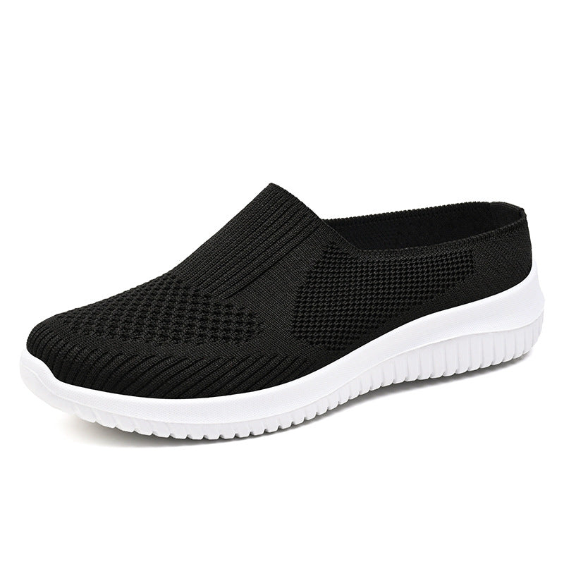 Damen Bequeme und atmungsaktive Slip-On Freizeitschuhe EB
