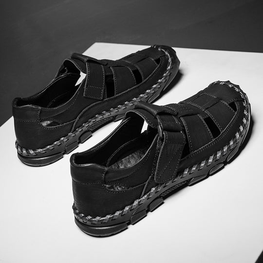 Damen Bequeme Sandalen mit verstellbarem Riemen und rutschfester Sohle EB