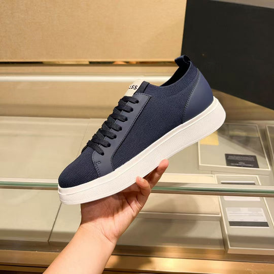 Damen Sportliche Sneakers mit atmungsaktiver Oberflächenstruktur und bequemer Dämpfung EB