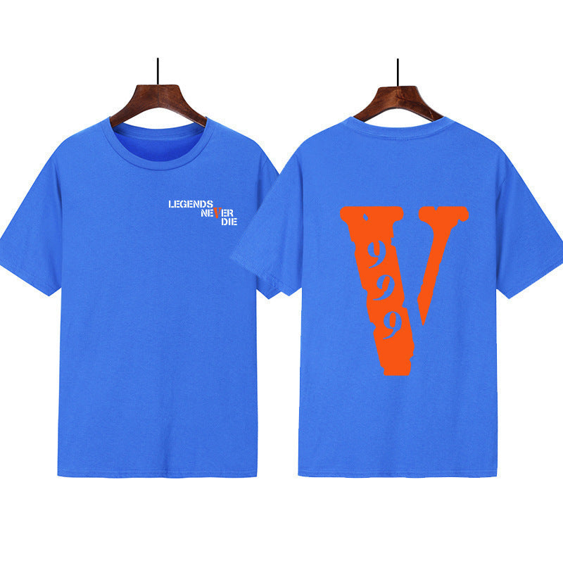 Damen Grafik T-Shirt mit originellem Schriftzug und kreativem Design EB