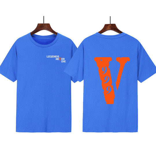 Damen Grafik T-Shirt mit originellem Schriftzug und kreativem Design EB