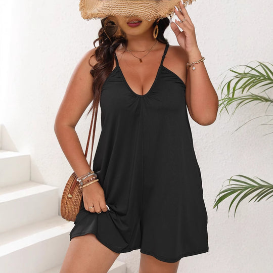 Damen eleganter Beach-Jumpsuit EB