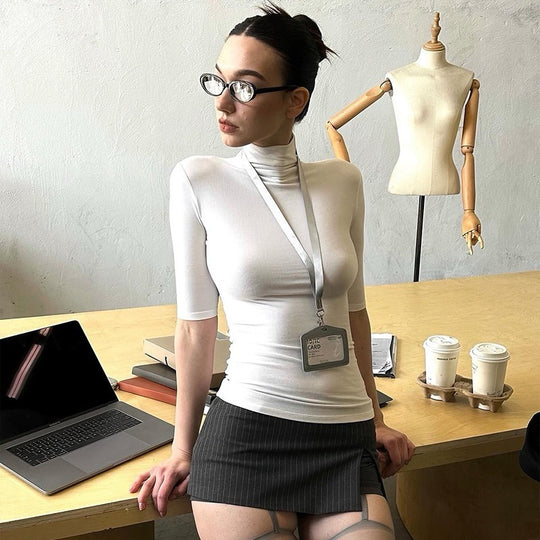 Damen Hochwertiges Longsleeve Shirt EB