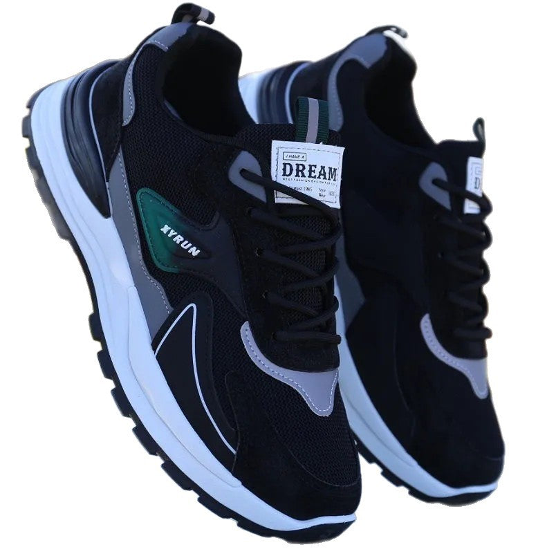 Damen Komfortable und modische Sneakers mit atmungsaktiver Mesh-Oberfläche EB