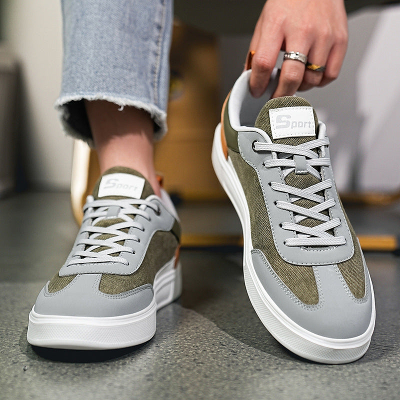 Damen Sportliche Sneakers mit robustem Obermaterial und flexibler Laufsohle EB