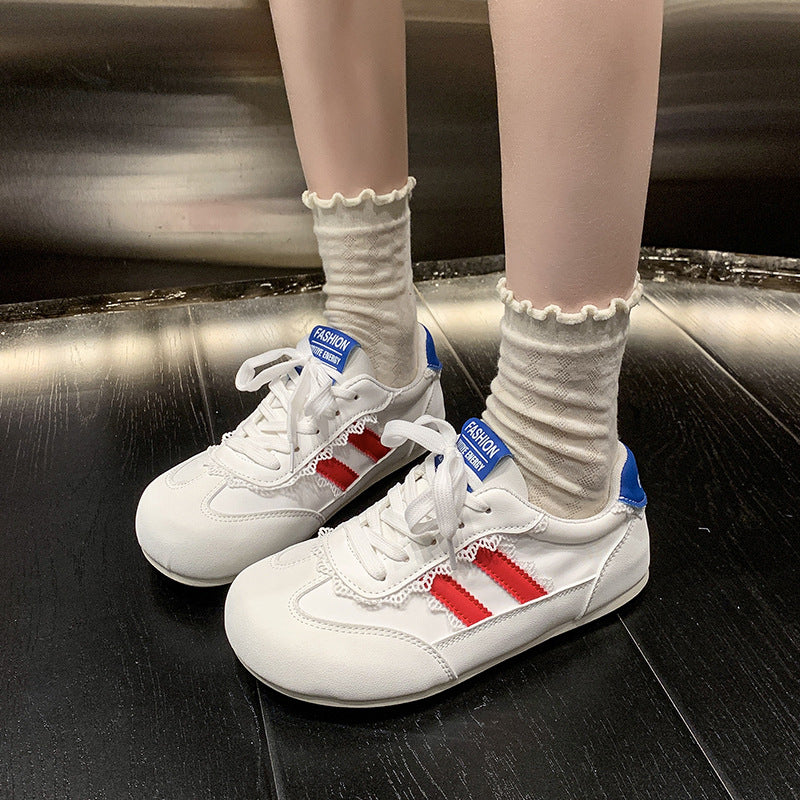 Damen Freizeit-Sneaker mit modischen Details EB