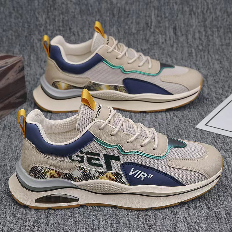 Damen Sportliche Sneakers mit Luftpolster und atmungsaktivem Obermaterial EB