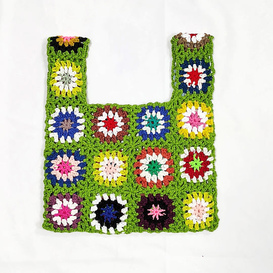 Damen handgefertigte Häkel-Tasche EB