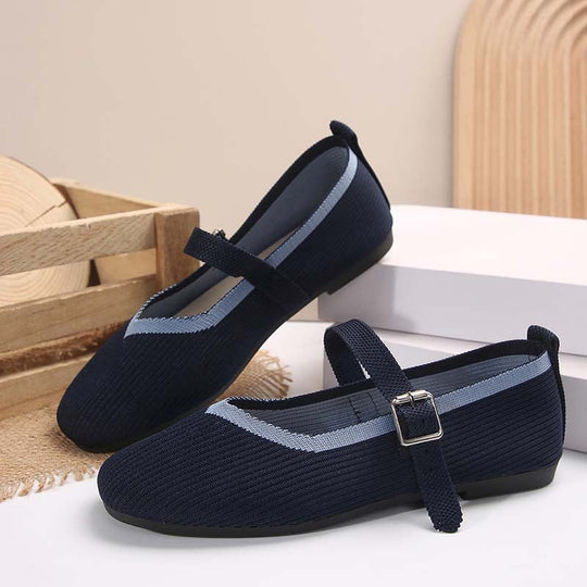Atmungsaktive flache Schuhe EB