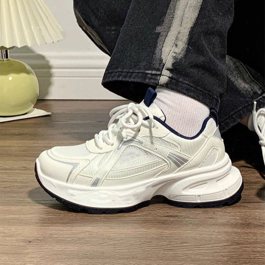 Damen modische Sportschuhe mit dämpfender Sohle und atmungsaktivem Obermaterial EB
