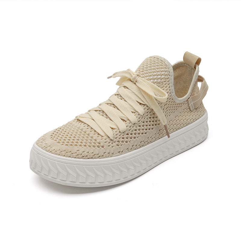 Damen Sportliche und atmungsaktive Sneaker mit flexiblem Sohlenprofil EB