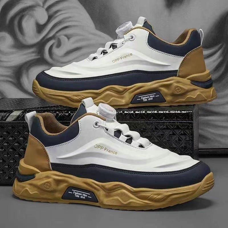 Damen moderne Chunky Sneakers mit optimaler Dämpfung und rutschfester Laufsohle EB